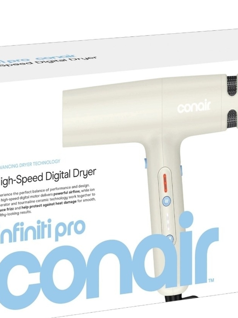 InfinitiPRO by Conair High-Speed Digital Hair Dryer: